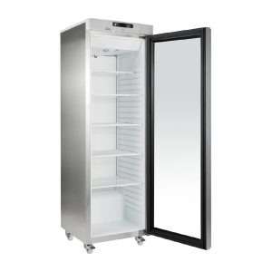 Gram Professional Compact Display Fridge Stainless Steel GR400 2 jp128 npi26 1