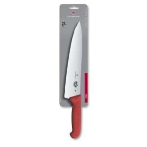 Victorinox Fibrox Straight Chefs Knife Red 25cm 2 jp287 npi26 2