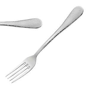 Amefa Sierra Hammered Dessert Forks (12 Pack)