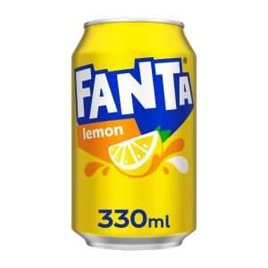 Fanta Lemon Cans 330ml (24 Pack)