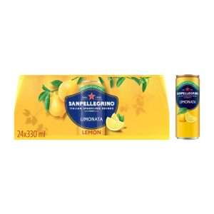 San Pelligrino Lemon Cans 330ml (24 Pack) 4 ka814 npi26 5