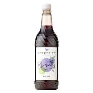 Sweetbird Blueberry Syrup 1Ltr