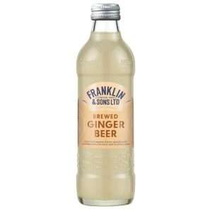 Franklin & Sons Brewed Ginger Beer 275ml (12 Pack)