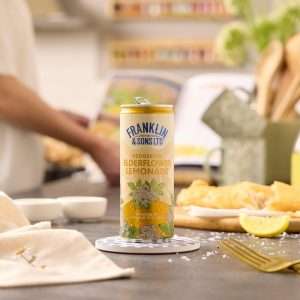 Franklin & Sons Hedgerow Elderflower Lemonade Cans 250ml (12 Pack) 3 ka845 npi26 4