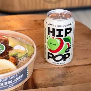 Hip Pop Kombucha Apple & Elderflower 330ml (12 Pack) 3 ka910 npi26 3