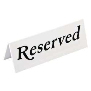 Beaumont Plastic Reserved Signs (10 Pack) 2 l988 reserved sign2