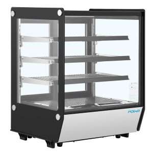 Polar G-Series Square Glass Countertop Display Fridge 145Ltr