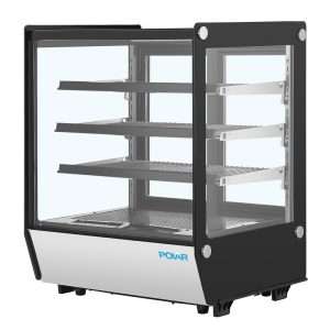 Polar G-Series Square Glass Countertop Display Fridge 145Ltr 2 pg024 npi25 2