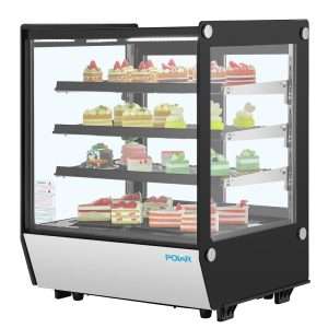 Polar G-Series Square Glass Countertop Display Fridge 145Ltr 5 pg024 npi25 5