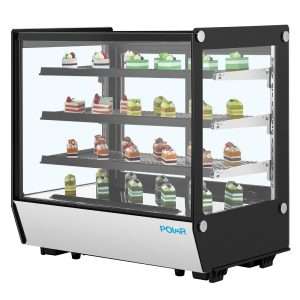 Polar G-Series Square Glass Countertop Display Fridge 185Ltr 5 pg025 npi25 5