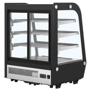Polar G-Series Rounded Glass Countertop Display Fridge 145Ltr 3 pg026 npi25 3
