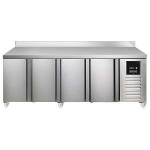 Sterling Pro SPI-7-225-40-SB Fridge Counter w/Splashback, 615 Litres (Door + Door + Door + Door)SPI-7-225-40-SB
