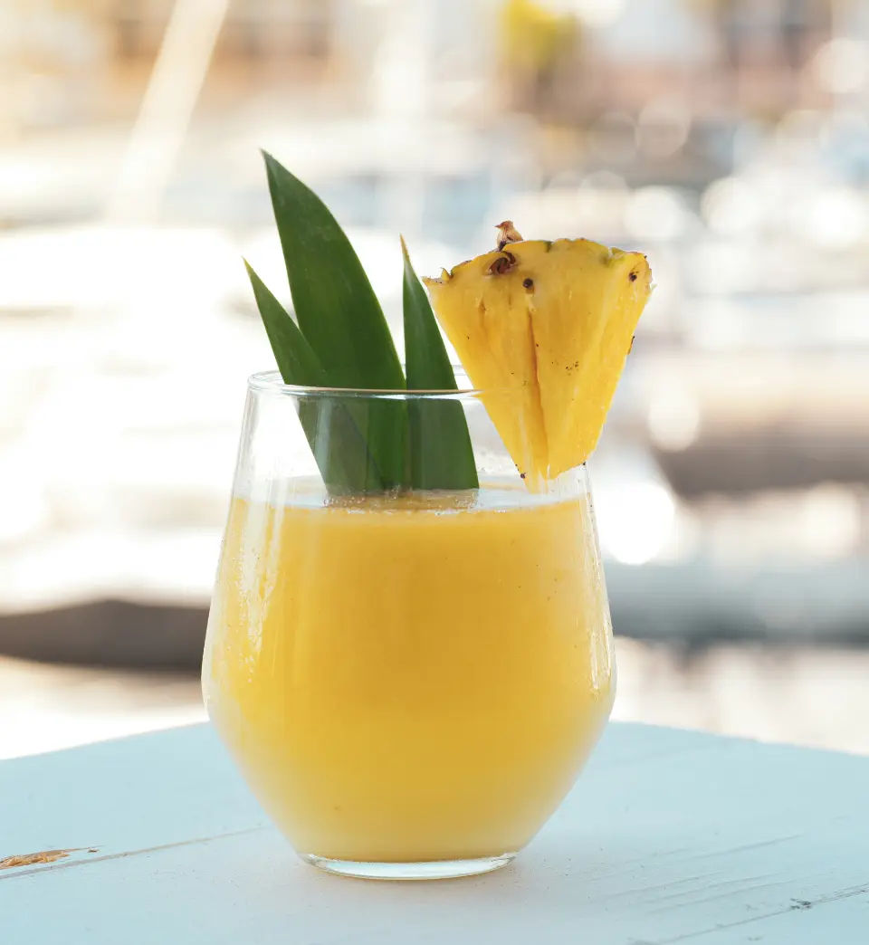 Caipi Cocktail with Mahiki Pineapple & Coconut rum