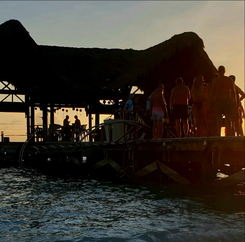 People on a Boardwalk
