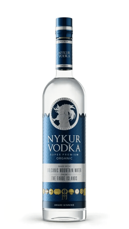 Nykur vodka bottle