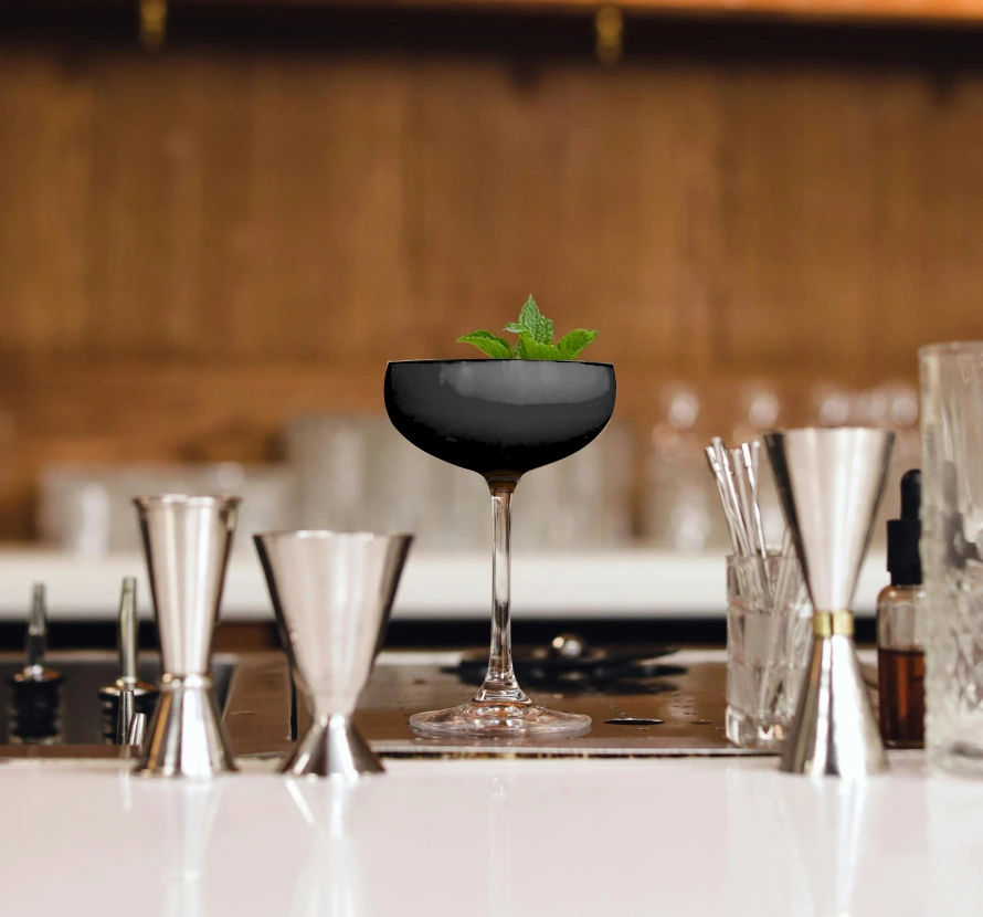 Old Nordic cocktail made with Nykur Vodka