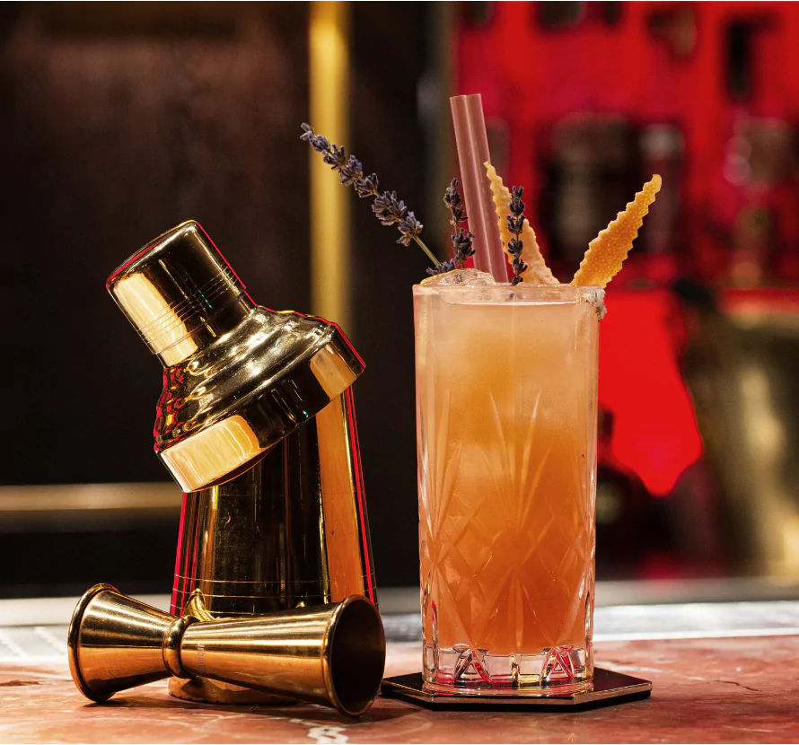 Nordic Root cocktail made with Nykur Vodka
