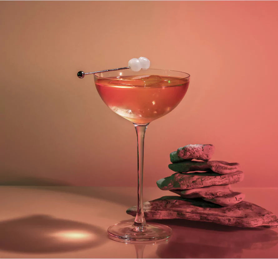 Novo Cosmo cocktail made with Nykur Vodka