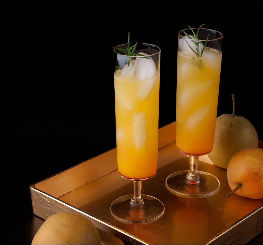 Pairs In Pears cocktail made with Nykur Vodka