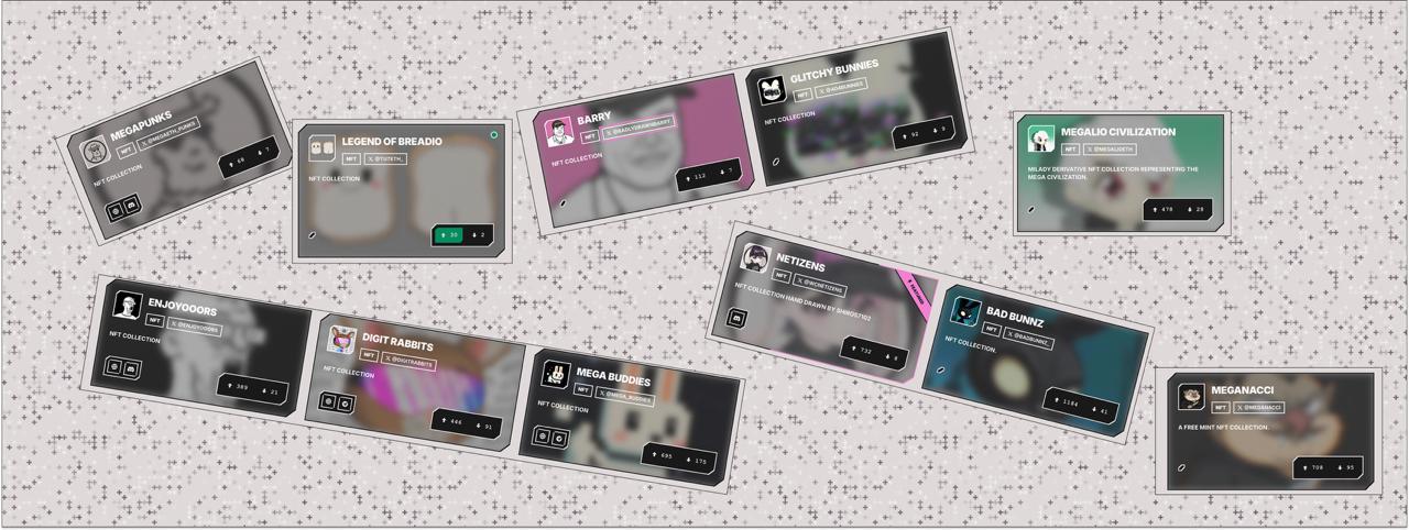megaETH NFTs whats hot I'm shopping
