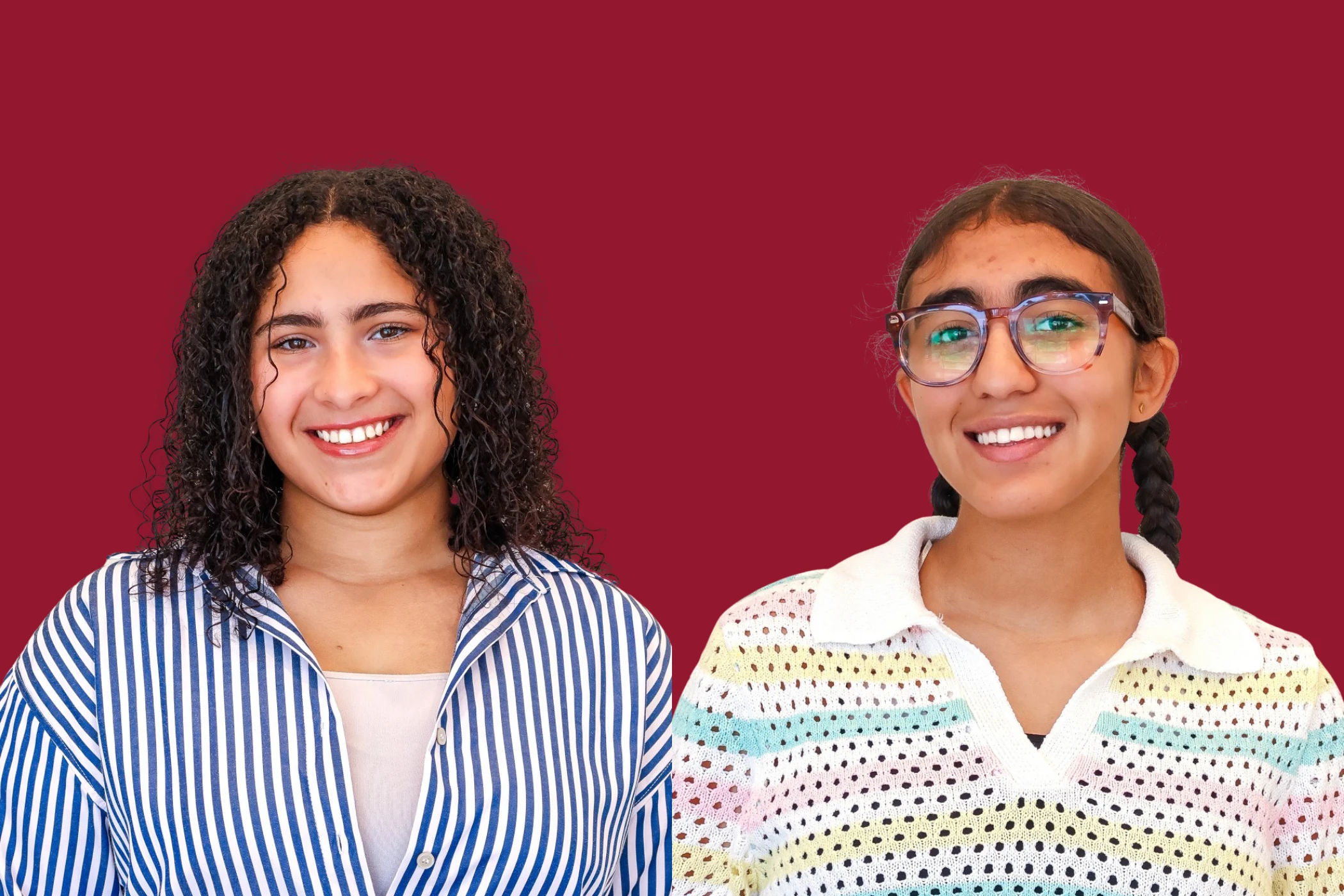 Yasmine Abdelrahman and Marly Meleka