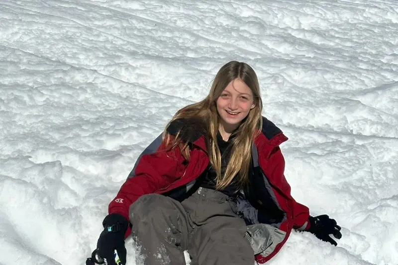 Indoor fun with a ski nanny