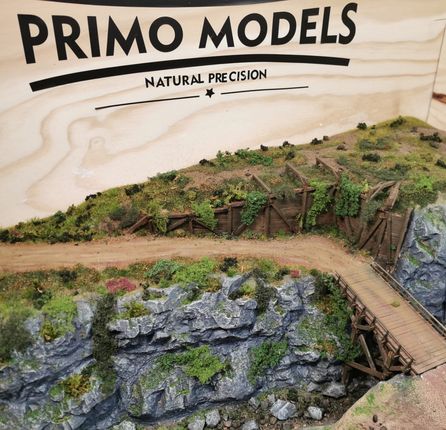 Primo Models Layout- Part 5 How to make realistic mud road