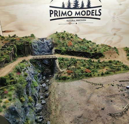 Primo Models Layout- Part 6 How to make realistic low lying vegetation