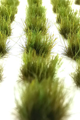Model Grass Clumps – 3/6mm Green-Brown Mix
