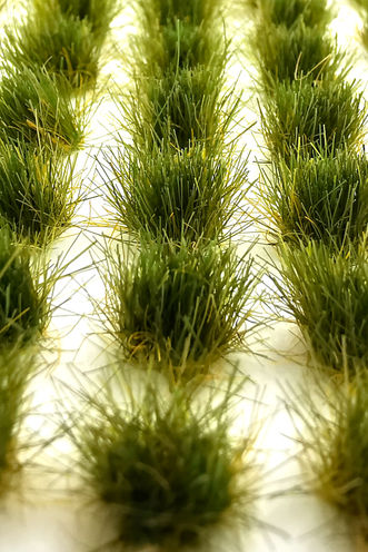 Model Grass Clumps – 3/6mm Green-Yellow Mix