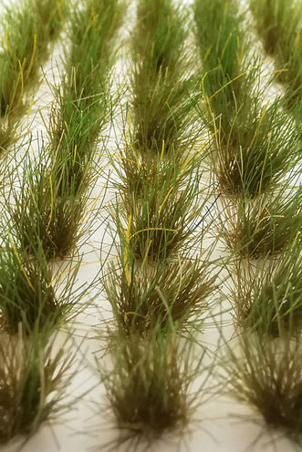 Model Grass Clumps – 6/12mm Green-Brown Mix