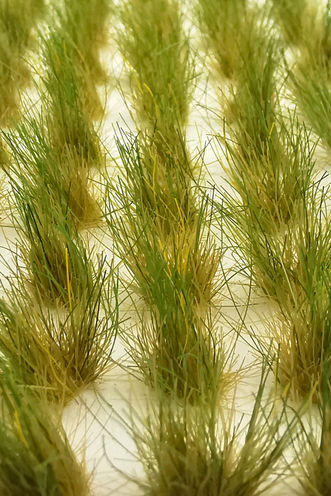 Model Grass Clumps – 6/12mm Green-Yellow Mix