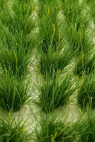 Model Grass Clumps – 12mm Light Green