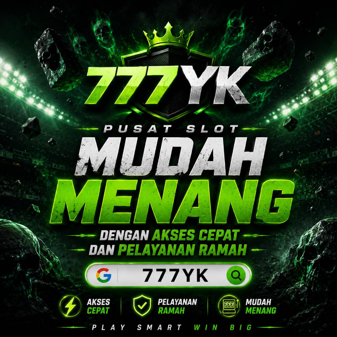 Banner Aplikasi 777YK dengan akses permainan digital
