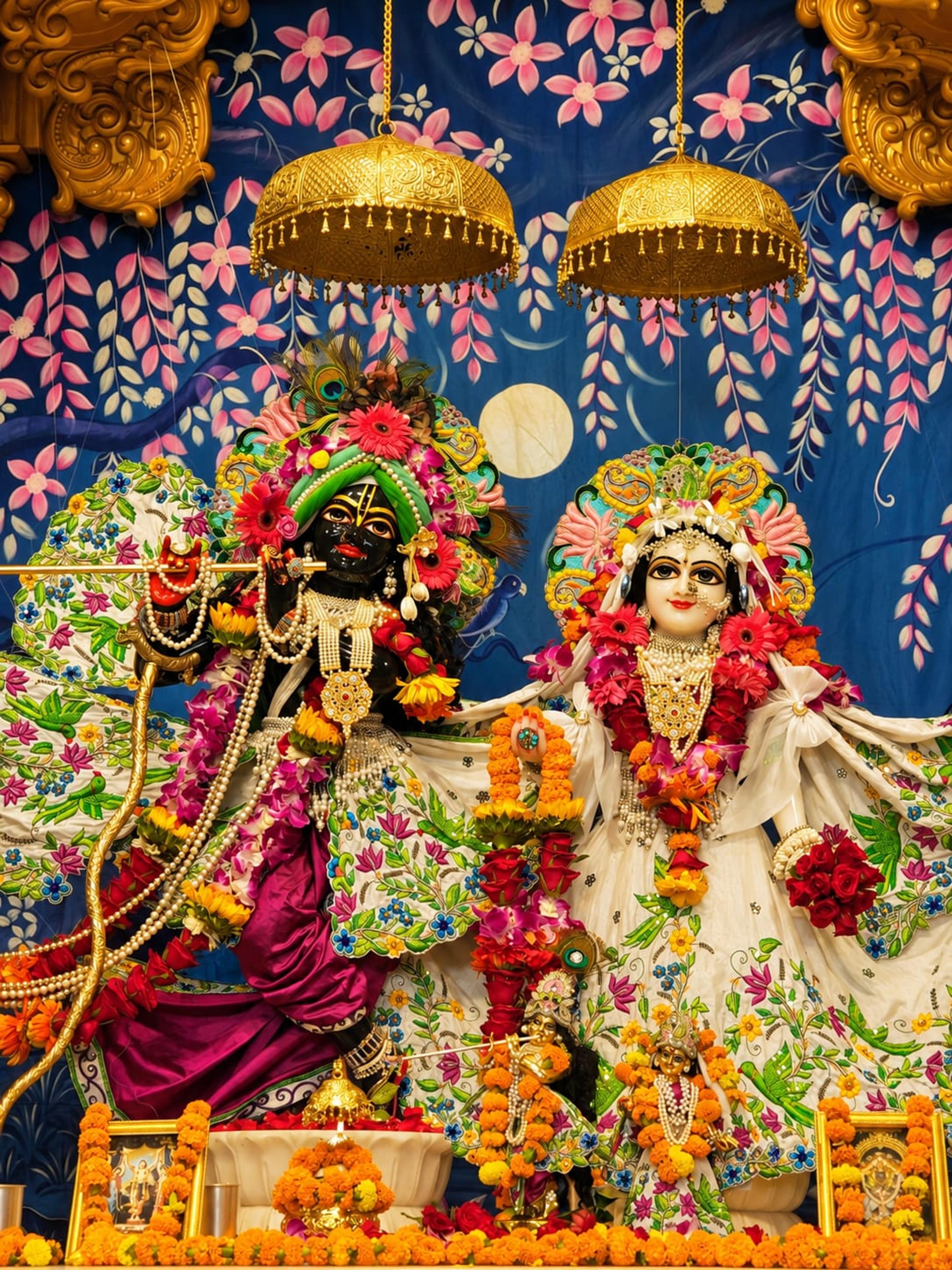 श्री श्री राधा बांके बिहारी के दर्शन, इस्कॉन पटना