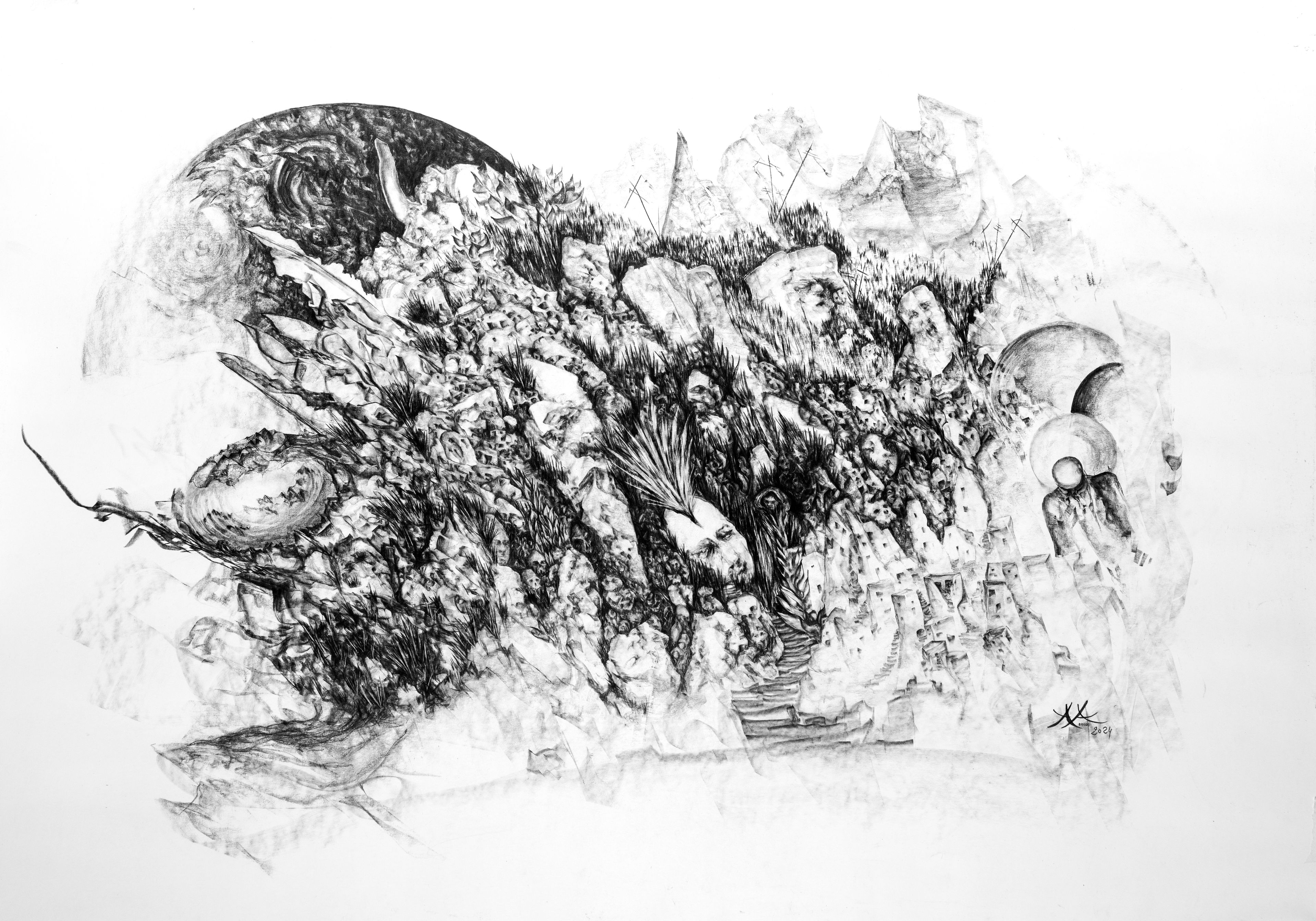 Œuvre de Mélusine Brosse à la une