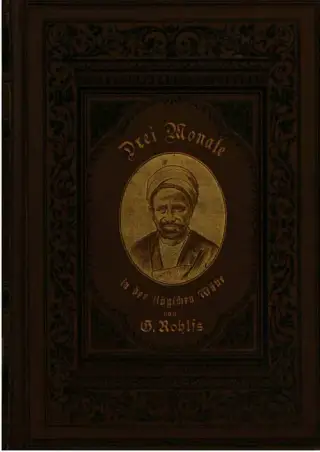 غلاف كتاب Drei Monate in der libyschen Wüste