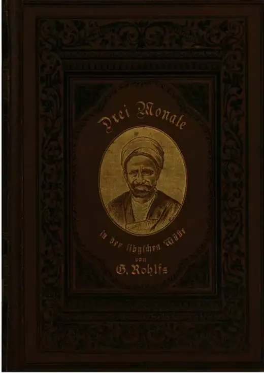 غلاف كتاب Drei Monate in der libyschen Wüste