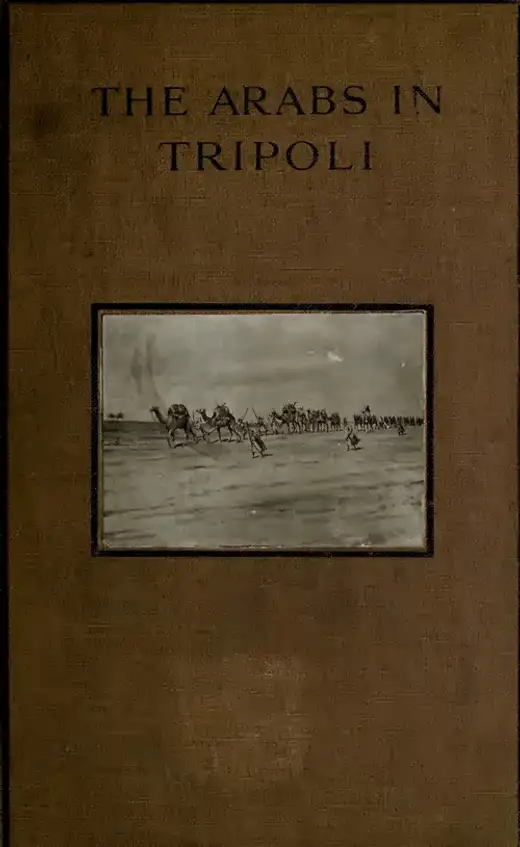 غلاف كتاب The Arabs in Tripoli