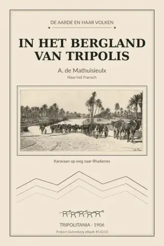 غلاف كتاب In het bergland van Tripolis