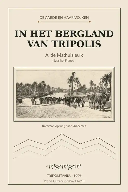 غلاف كتاب In het bergland van Tripolis