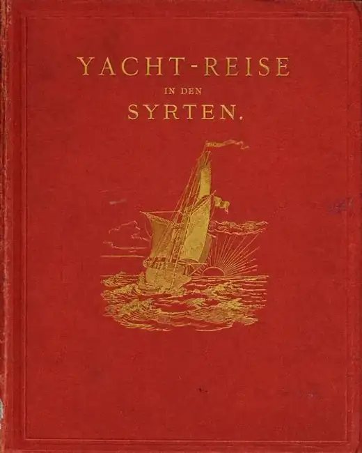 غلاف كتاب Yacht-Reise in den Syrten 1873