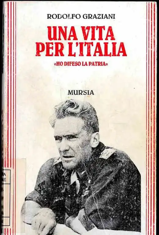 غلاف كتاب Una vita per l’Italia