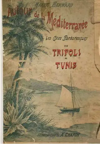 غلاف كتاب De Tripoli à Tunis