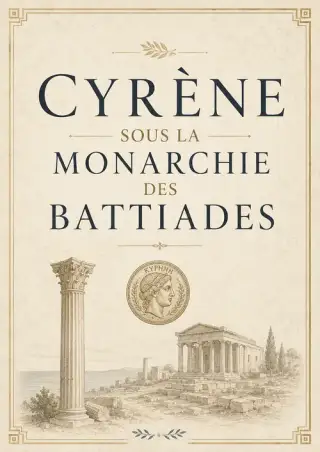 غلاف كتاب Cyrène sous la monarchie des Battiades