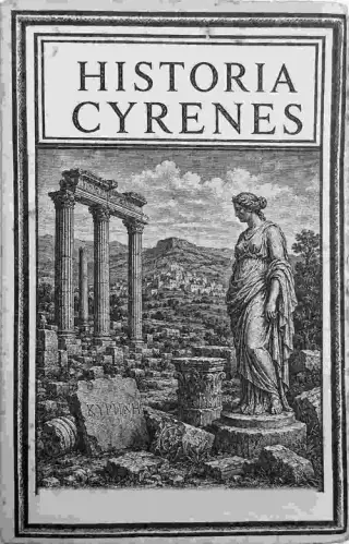 غلاف كتاب Historia Cyrenes inde a tempore, quo condita urbs est, usque ad ætatem, qua in provincia formam a Romanis est redacta
