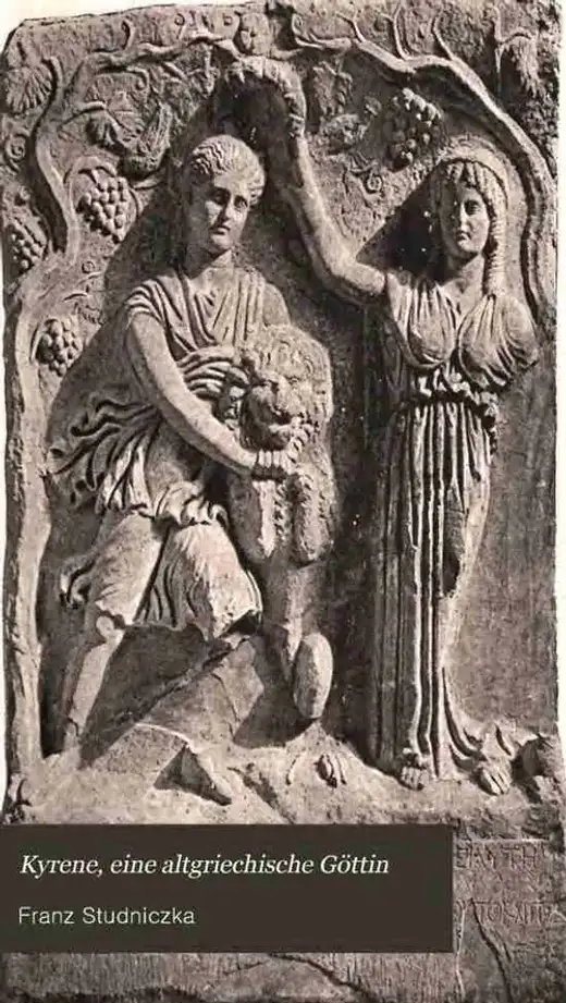 غلاف كتاب Kyrene, eine altgriechische Göttin