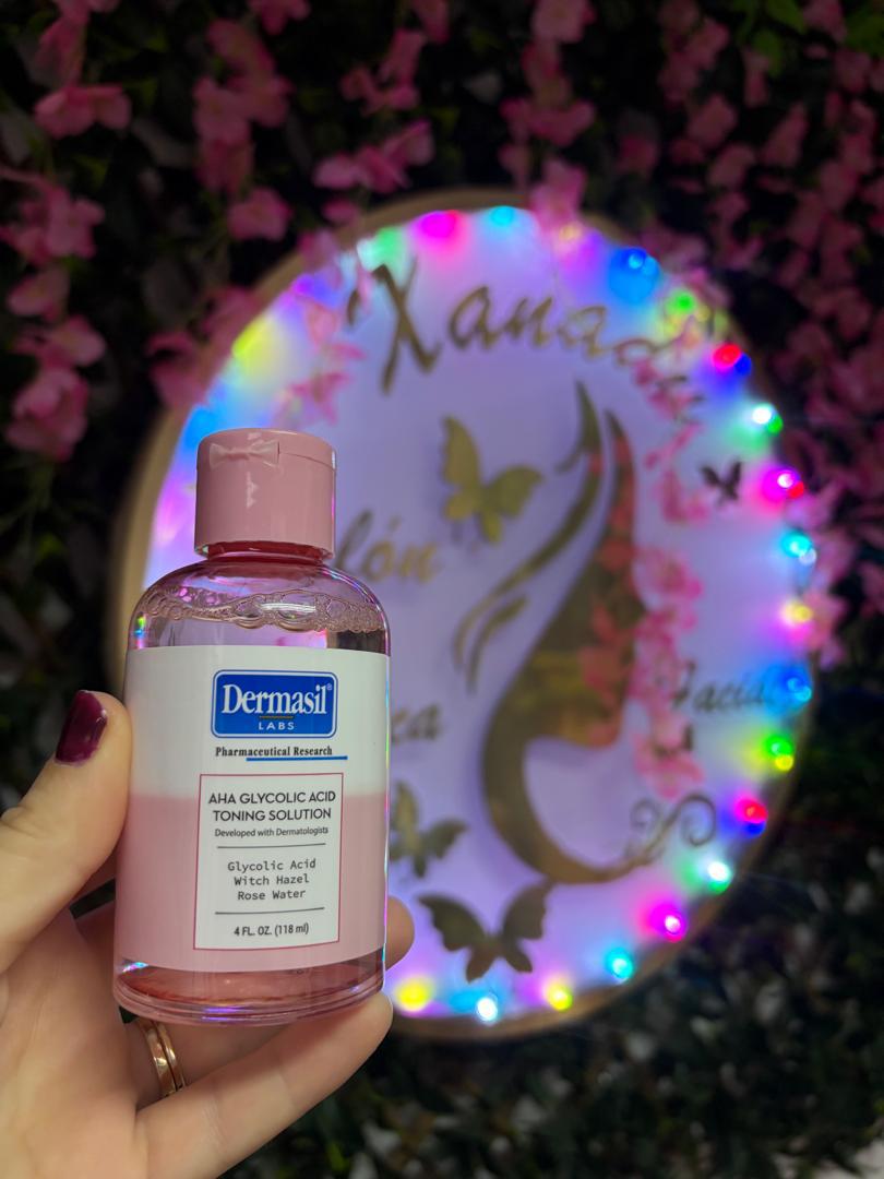 Dermasil Labs AHA Glycolic Acid Toning Solution