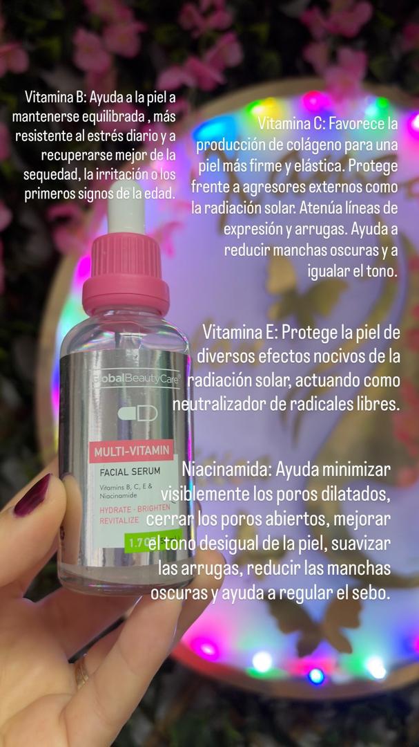 Global Beauty Care Multi-Vitamin Facial Serum