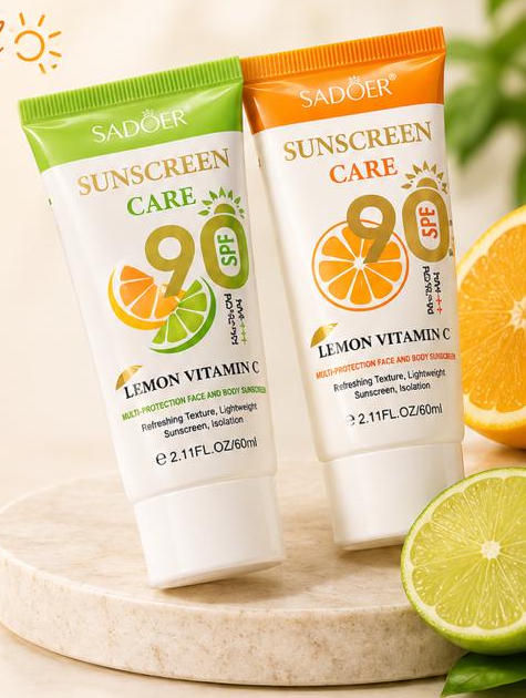 Sadoer Sunscreen Care 90 SPF Lemon Vitamin
